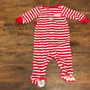 3/$20 🎄 Fleece sleeper - Christmas - Santa - 6M